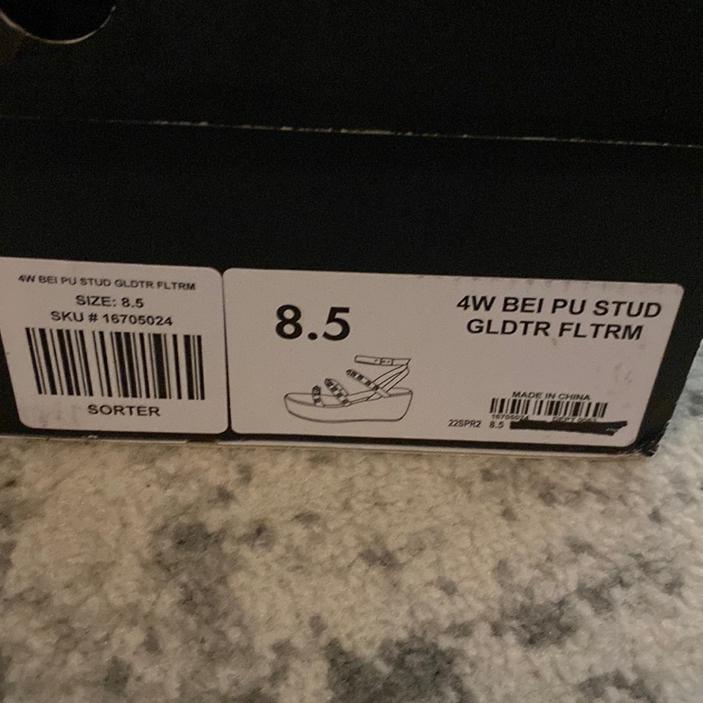New with box Torrid gladiator studded wedge